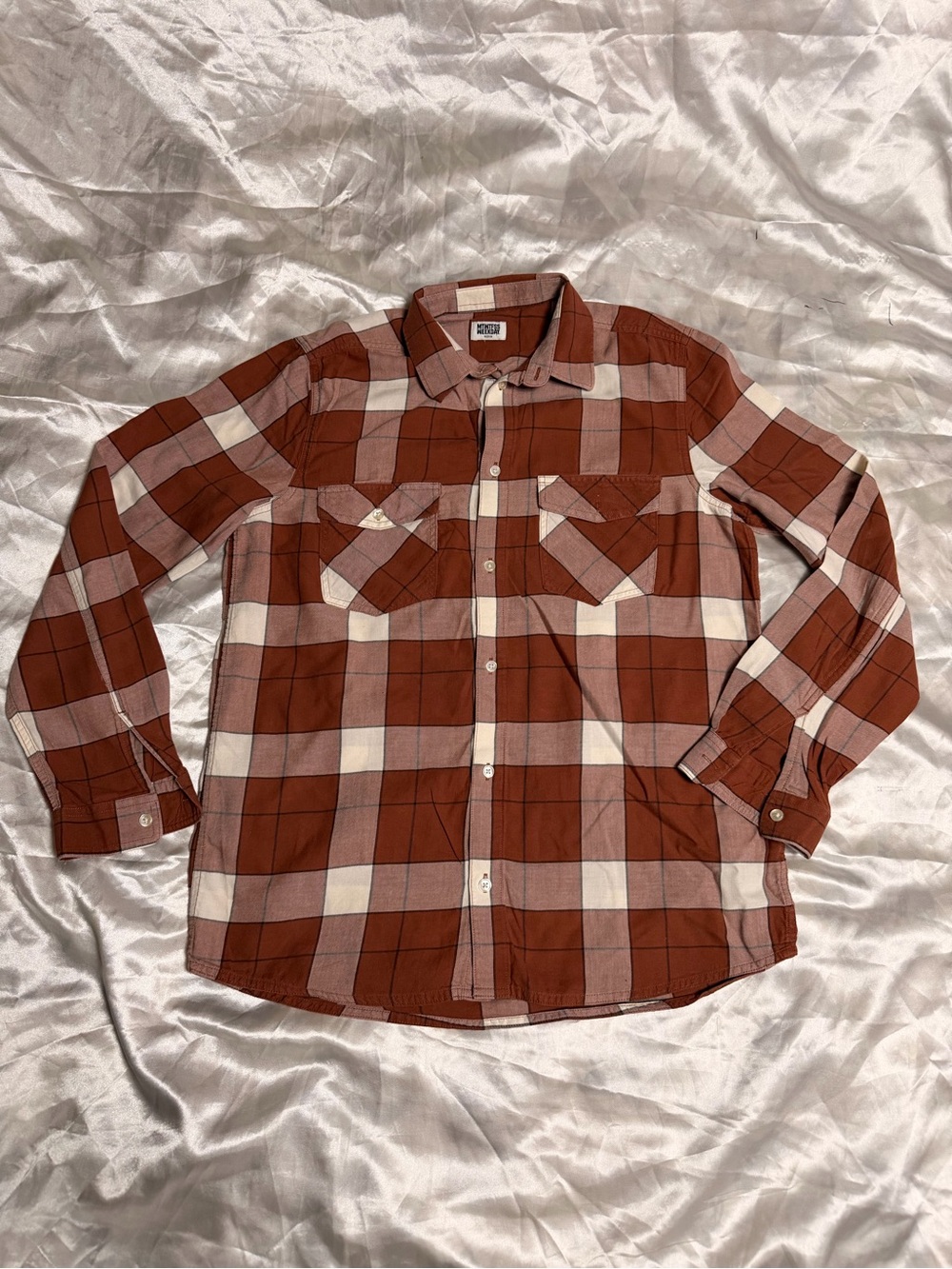 Men's Plaid Button-Down Shirt